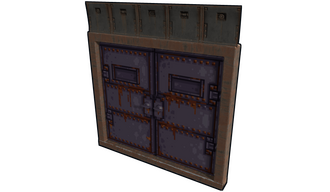 Pixel Armored Double Door