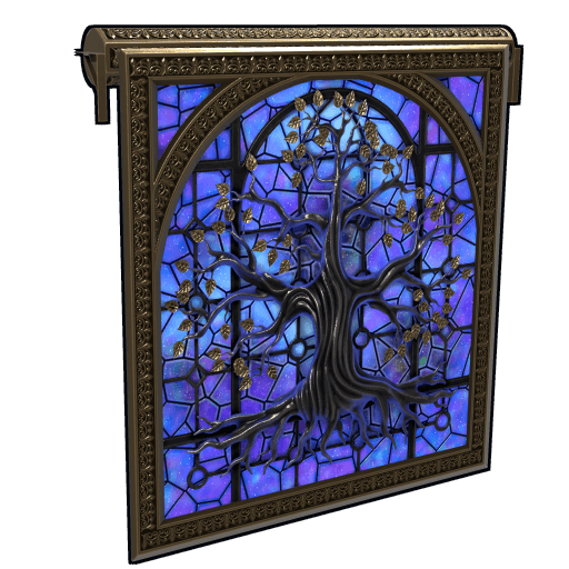 Mystic Tree Garage Door - buy on Skin.Land