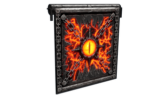 Watcher of Doom Garage Door