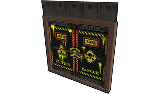 Toxic Armored Double Door