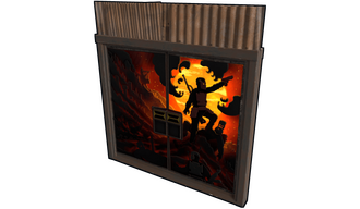 Shadowborn Metal Double Door