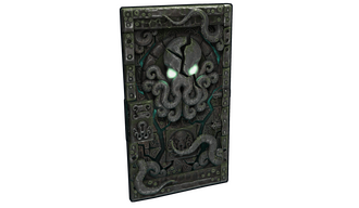 Tomb Of The Octopus Metal Door
