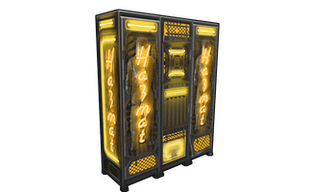 Neon Hazmat Locker