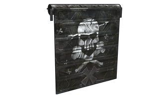 Pirate Garage Door