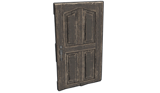 Cozy Wooden Door