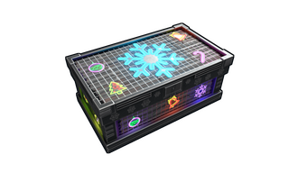 Neon Snowflake Large Box