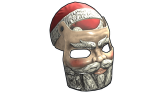 Serious Santa Facemask