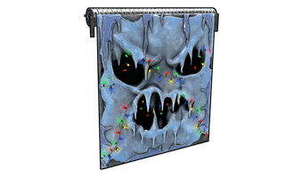 Ice Vortex Garage Door