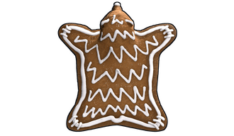 Gingerbread Bear Rug