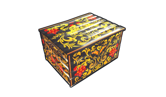Khokhloma Small Box