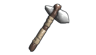 Inflatable Stone Hatchet
