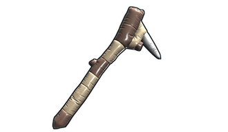 Inflatable Stone Pickaxe