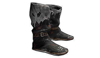Cursed Hide Shoes