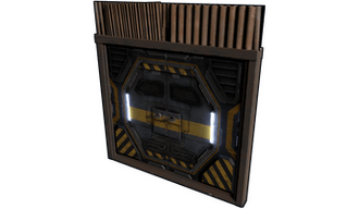 Space Airlock Double Door