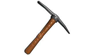 Inflatable Pickaxe