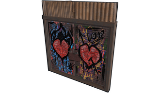 Graffiti Love Double Door
