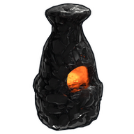 Polished Obsidian Furnace