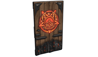 El Diablo Wooden Door