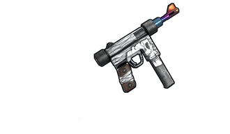 Arctic Skull SMG
