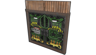 Bombshell Sheet Metal Double Door