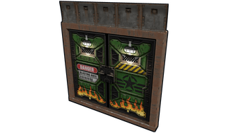 Bombshell Double Armored Door