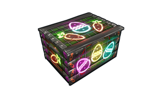 Neon Eggs Box