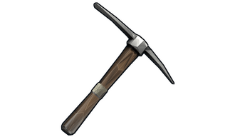 Low Poly Pickaxe
