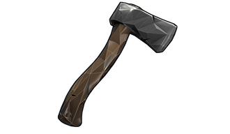Low Poly Hatchet