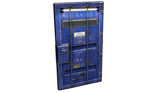 Cobalt Container Metal Door