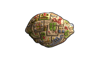 Ancient Squiggles Rock