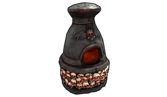Skull Mausoleum Furnace