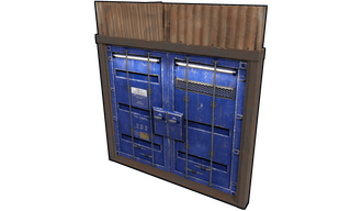 Cobalt Container Double Door