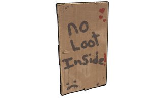 Poor Man's Cardboard Door