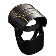 Black Gold Helmet