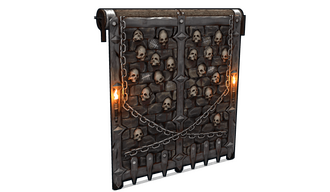 Dungeon Garage Door
