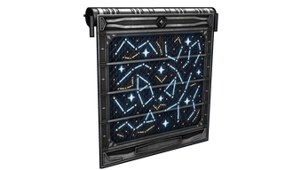 Constellations Garage Door