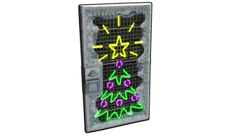 Neon Tree Frozen Door
