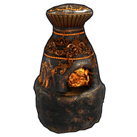 Antique Black Furnace