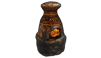 Antique Black Furnace