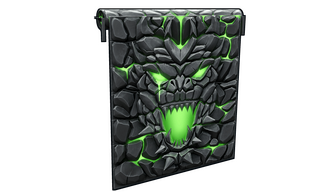 Toxic Dragon Garage Door