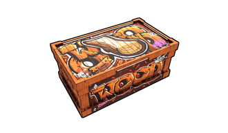 Graffiti Wood Storage