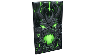 Toxic Dragon Metal Door