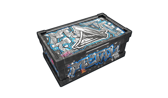 Graffiti Metal Storage