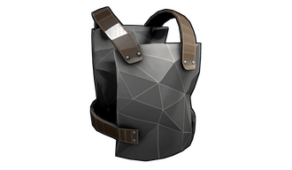 Low Poly Metal Chestplate