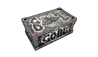 Graffiti Charcoal Storage