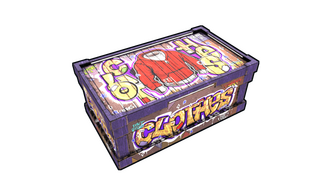 Graffiti Clothes Storage
