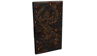 Fire Phoenix Metal Door