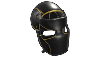 Black Gold Facemask