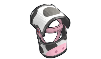 Cow Moo Flage Helmet