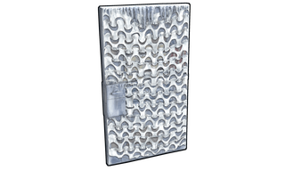 Arctic Camouflage Net Door
